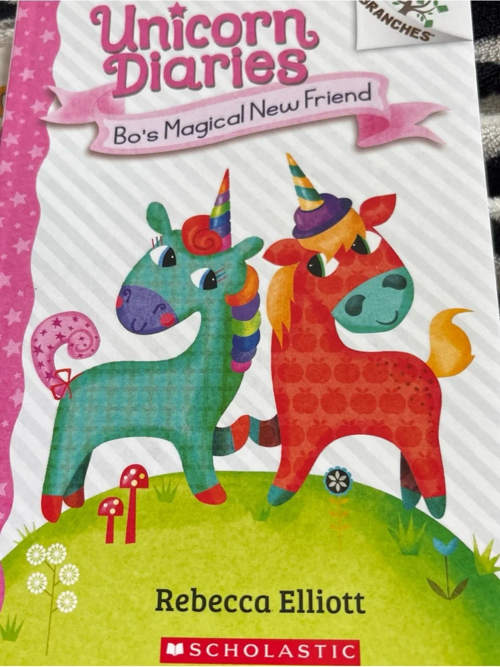 Scholastic Unicorn Diaries Pink, Green, Yellow Book Set